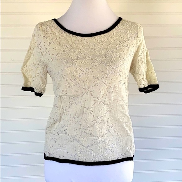 Lace blouse Forever 21 Size Medium - Picture 1 of 7